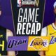 Utah Jazz vs Lakers Match Player Stats